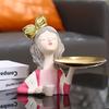 Simple Sexy Modern Girl Resin Statues Wedding Gifts Home Livingroom Desktop Ornaments Decoration Bookcase Table Sculpture Crafts