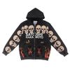 BeatStreet Streetwear Hooded Sweatshirts Graphic Print Vintage Hip Hop Style Jackets Pullover