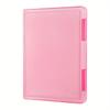 1pc Multi-layer Portable File Box, Portable Transparent File Box, A4 Plastic PP File Box , Waterproof Contract Storage Box