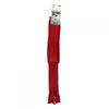 Separable Zipper - Prym - 75 Cm - Molded Plastic - Width 6 Mm - Blood Red