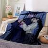 1Pc Fantasy Warrior Girl Blanket For Couch Bed Plush Cozy Fuzzy Blanket Super Soft Warm Blankets For Fall And Winter 0918202