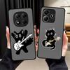 Чехол Музыкальная кошка для Xiaomi Redmi Note 14 11 12 A4 10 13 Pro Plus 13C 9S 14C Funda Задняя крышка телефона