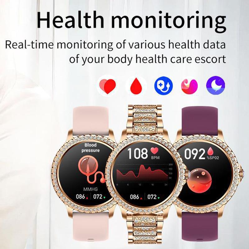 SCIONE Новые модные женские умные часы Bluetooth Call AI Voice Assistant Health Monitoring Life водонепроницаемые спортивные часы