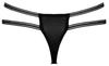 Cottelli LINGERIE - Thong with delicate lace and decorative rhinestones M/L