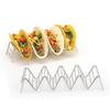 Food Display Kitchen Restaurant Stainless Steel Kitchen Tools Stand Tray Pizza Rack Taco Holder