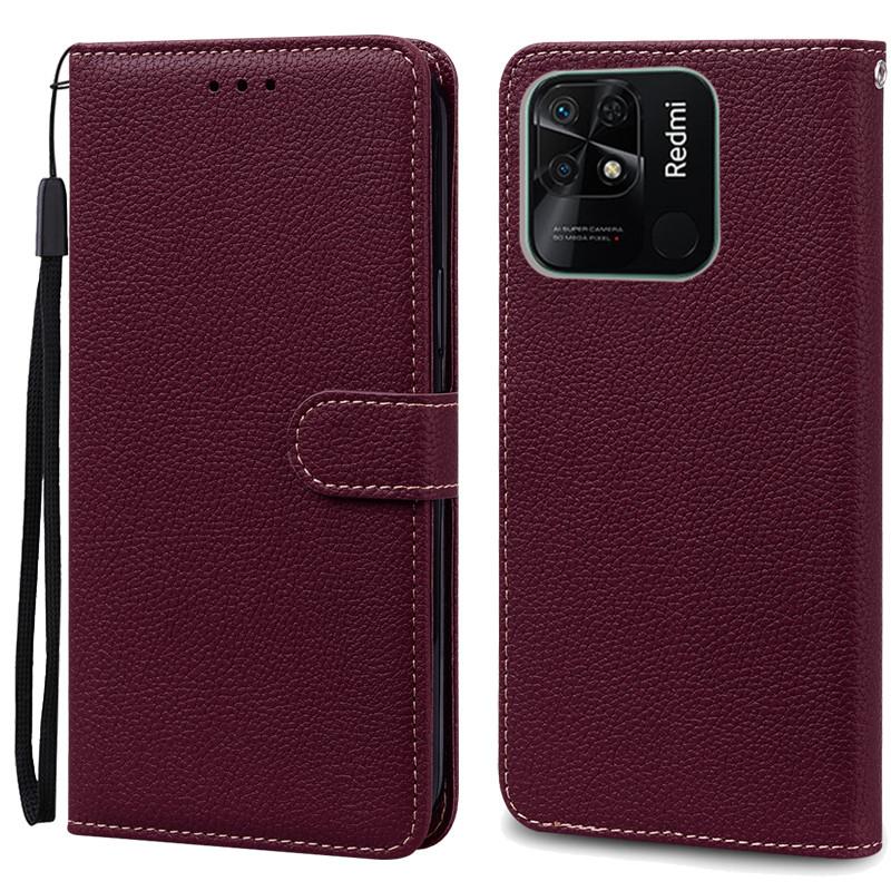 Для Xiaomi Redmi 10C чехол Роскошный кошелек флип чехол для Redmi 10C чехол для телефона с держателем для карт кожаный чехол для Redmi 10C Fundas