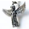 Retro Silver Plated Cute Pet Cat Wings Animal Pendant Necklace for Men Women Personalized Fashion Jewelry Couple Gifts