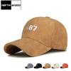 Northwood Digital Embroidery Retro Corduroy Baseball Caps for Men and Women Dad Hats Outdoor Hip Hop Trucker Hats