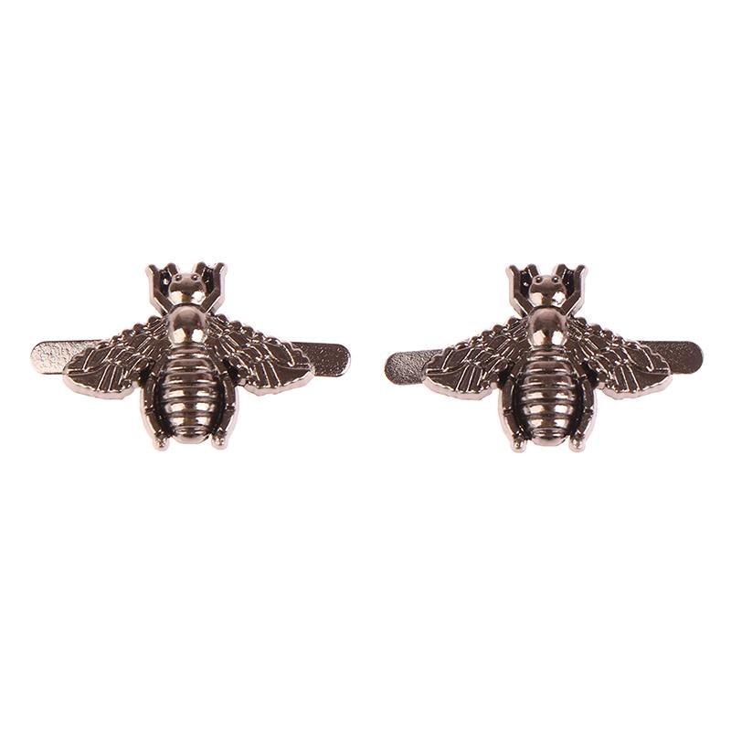 2 шт. металлическая декоративная пряжка в форме пчелы, зажим для сумки, фурнитура для кожаной сумки «сделай сам», сумки, аксессуары для обуви