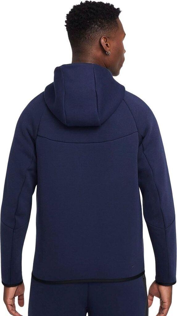 Толстовка Nike Tech Full-Zip Windrunner Hoodie (HV0949) обсидиан/черный