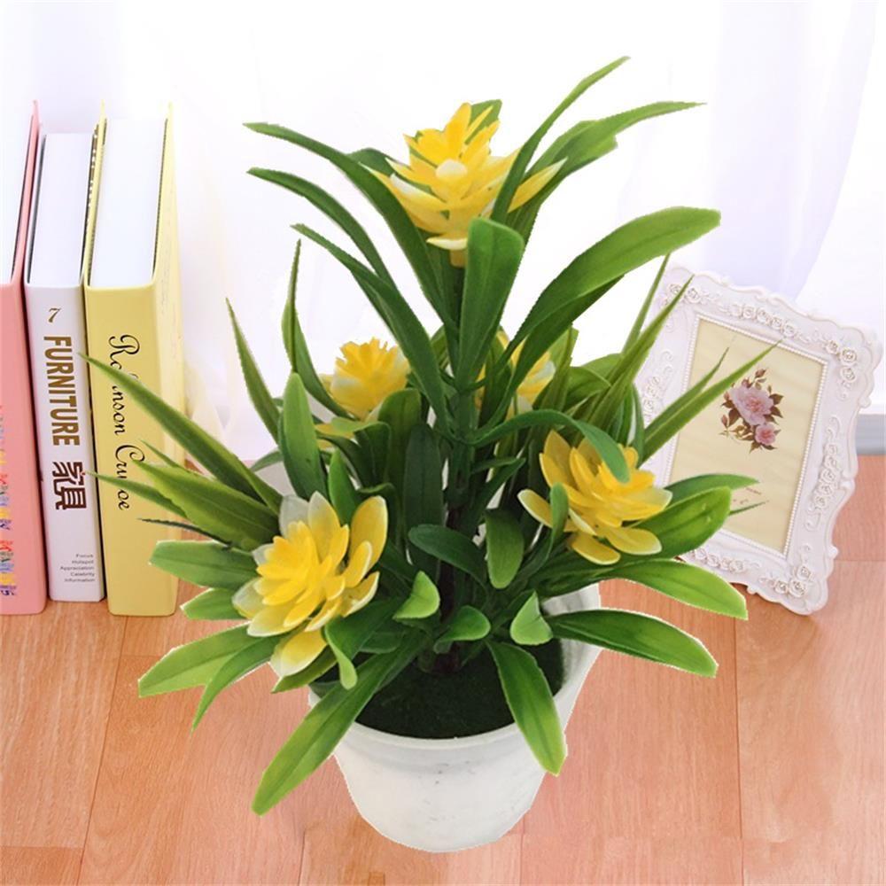 Miniascape Wedding Party Decortion with Pots Outdoor Decor Artificial Flower Fake False Plants