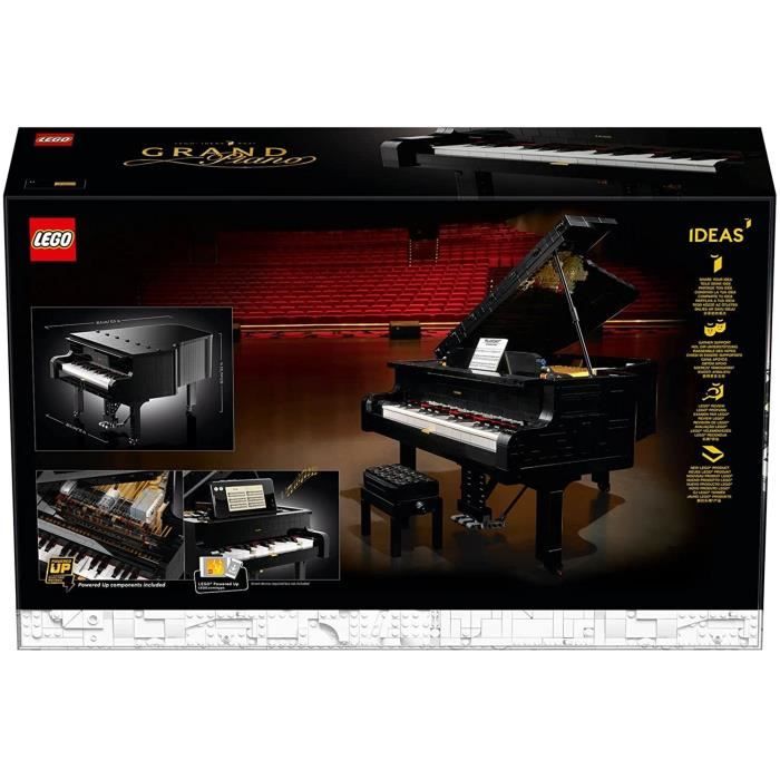 Игрушка - LEGO - Рояль - Черный - 3662 детали - Моторизованные и электрические функции