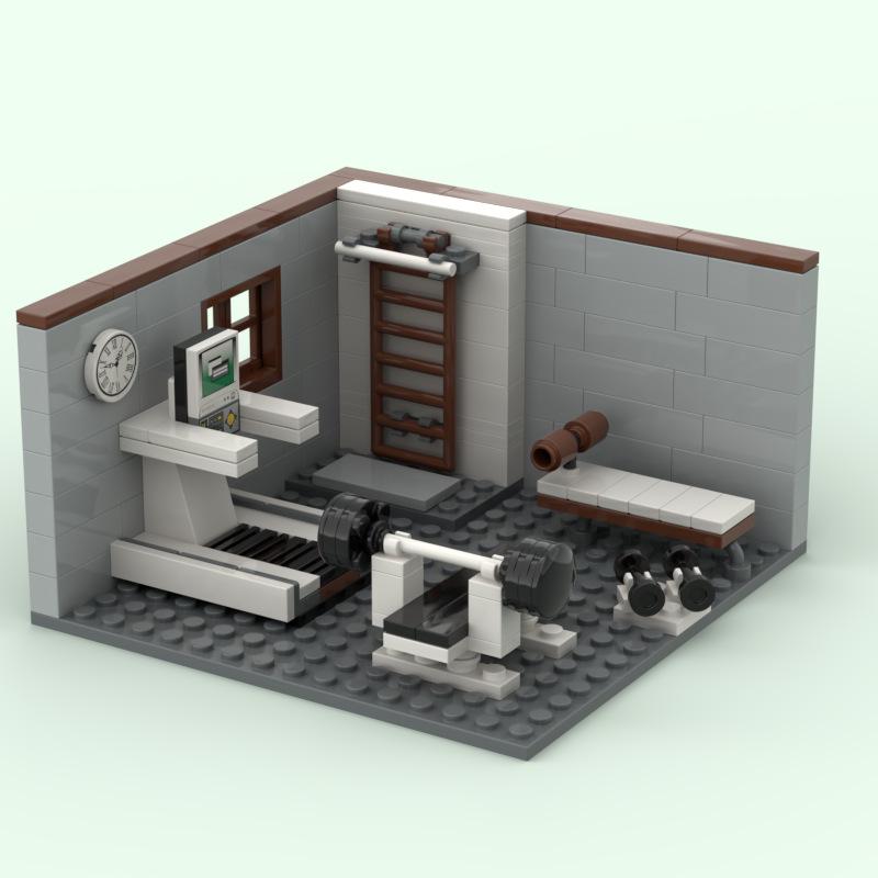 Вид с улицы Угловая комната Бар Кухня Спортзал Сцена Сделай сам Сборка Праздничный подарок Украшение Строительный блок