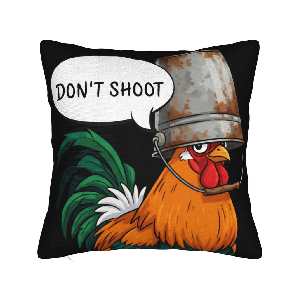 Arc Raiders Rooster Game Pillow Cover Retro Trendy Pillow Case For Couch Sofa Bedroom Design Cushion Cover Gift