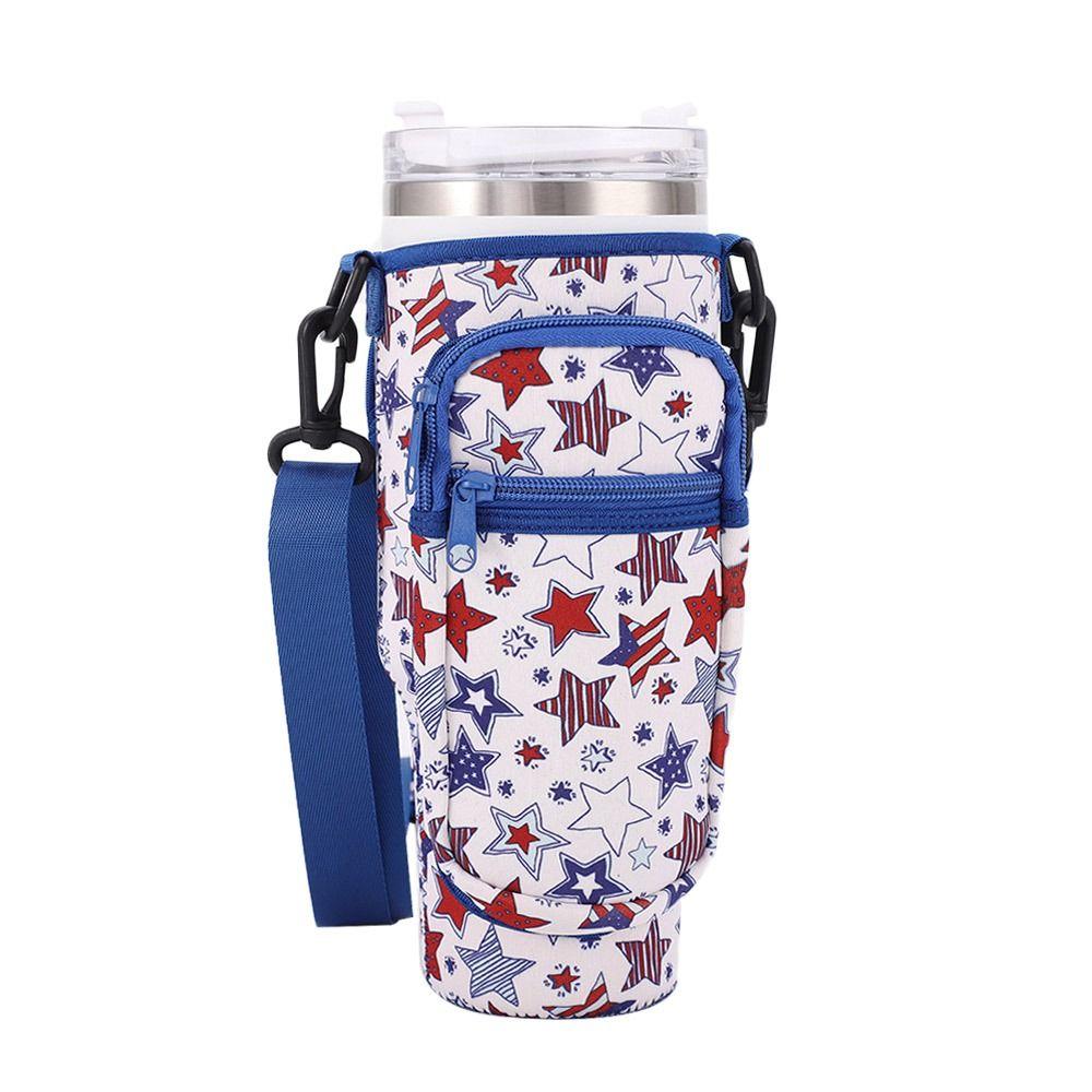 Плечевой ремень Чехол для стакана Регулируемые сумки для стаканов для воды Подсумок-держатель для бутылки для воды для стакана Stanley 40 унций