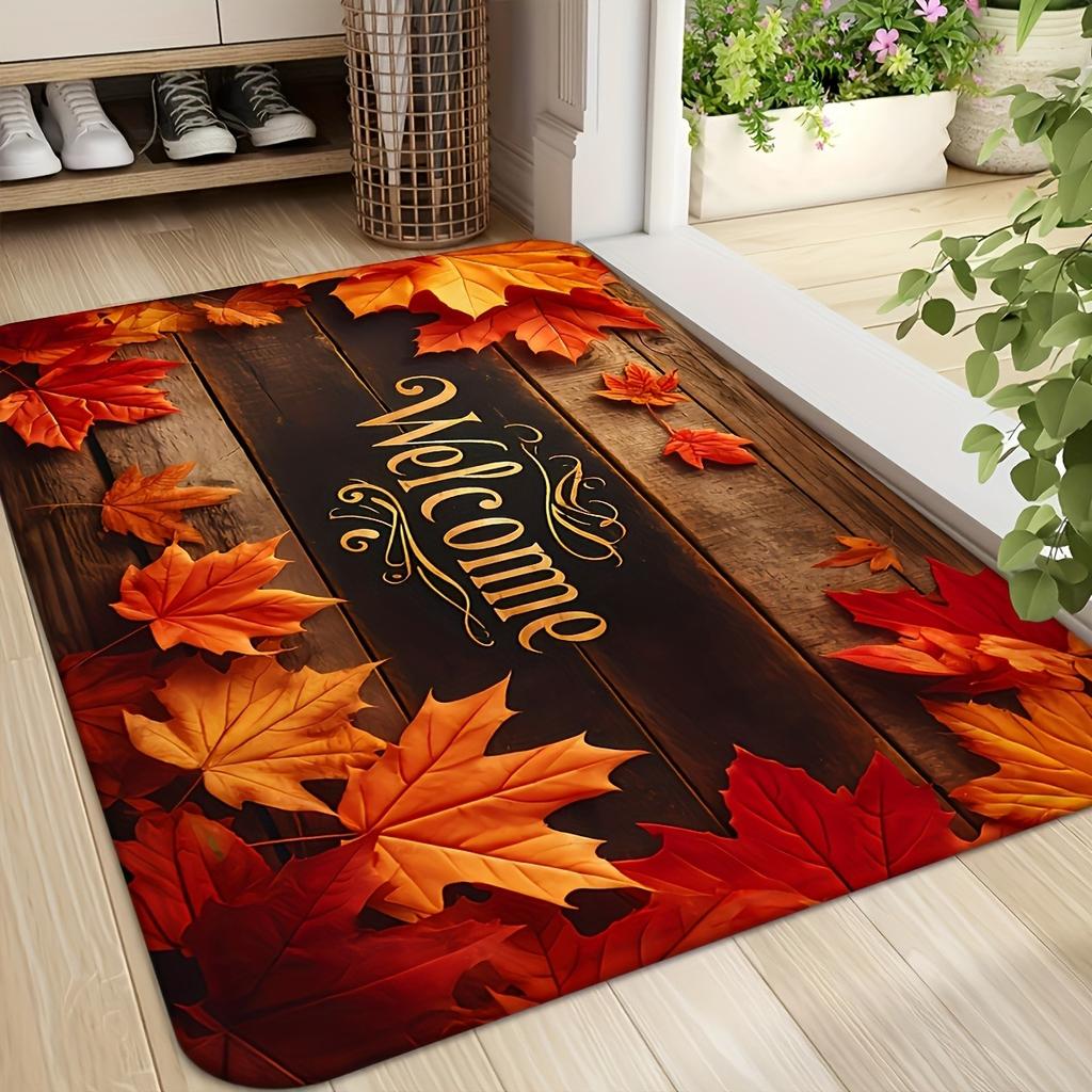 1PC Vintage Motorcycle Rider Kitchen Rug Non-Slip Door Mat Pop design Bathroom Rug Bath Mat Carpet for Home Sink Laundry Decor