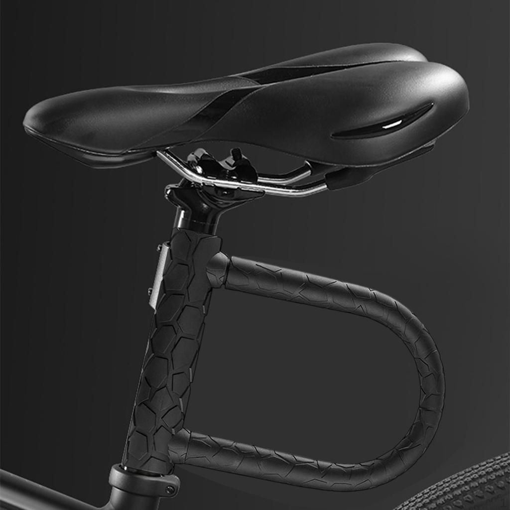 Bike U Lock Heavy Duty for Road Bikes Mountain Folding Small 20cmx12.2cm