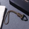 Emergency Triangle Buckle Outdoor Tools High Strength Lanyard Paracord Keychain Key Ring