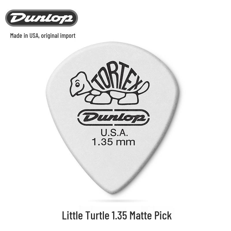 Dunlop Jazz Speed Folk Acoustic Guitar Picks - Little Turtle Matte 498R Accessories
