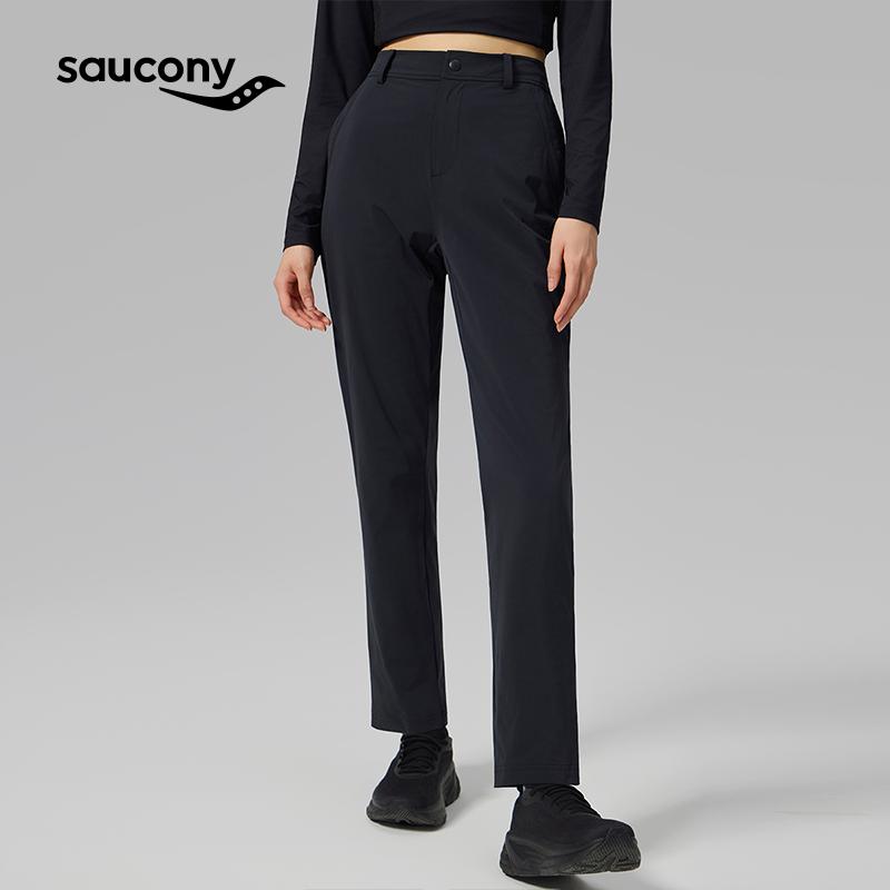 SAUCONY Свободные Удобные Брюки для спорта с длинной линией ноги Повседневные вязаные Женские низы SA1250WP83L