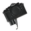 Palm Print PU Leather Camera Half Body Case for Nikon Zf ZF Z f Battery Opening Bottom Cover With Hand Strap