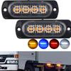 Led  Warning Light Cheap  Grille  Lightbar Truck Car Beacon Lamp Amber Traffic Light 12V - 24V Car Led Light