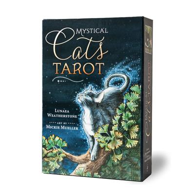 I.I.J Мистические коты Таро, издание Уэйта, 78 карт, карты Таро, гадание, кот, включает японские инструкции, аутентичный продукт