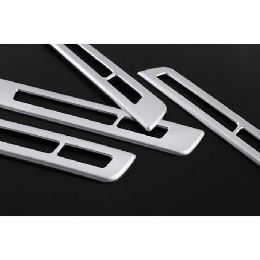 Fit For BMW 7 Series 2009-2015 Matte Silver Seat Memory Button Switch Cover Trim