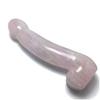 Natural Rose Quartz Yoni Wand Dildo Women Masturbation Massager Realistic Dildos