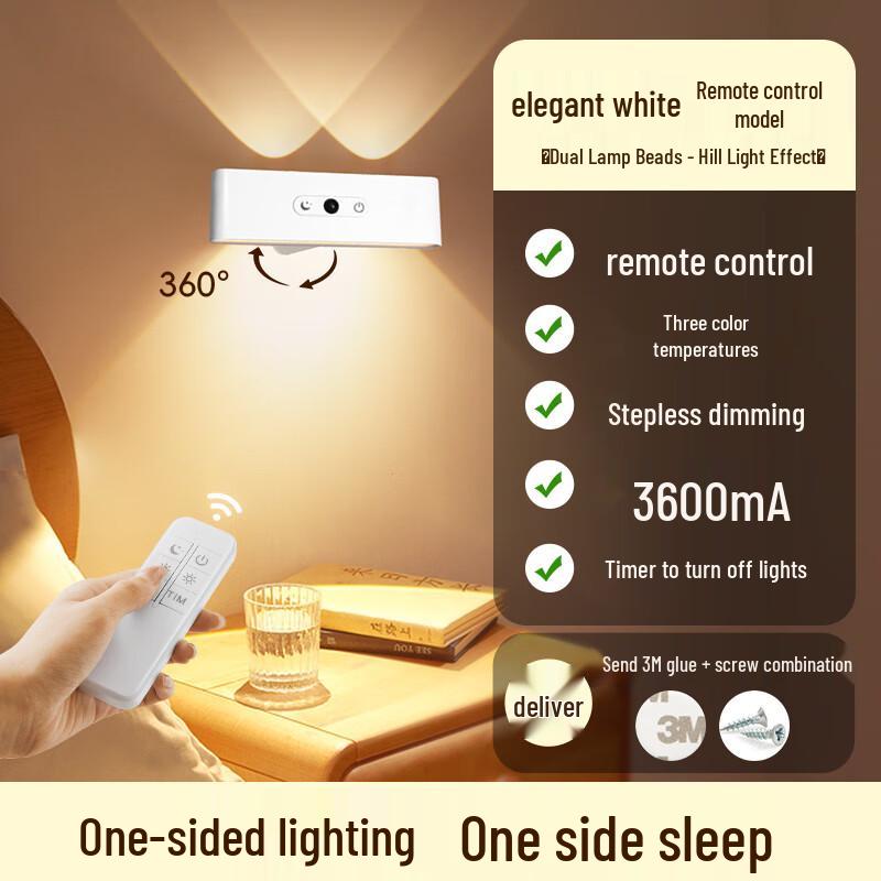 Magnetic Rechargeable LED Wall Lamp