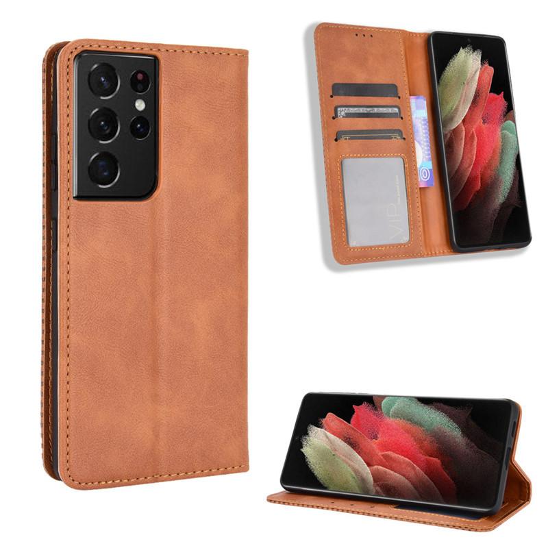 Samsung Galaxy S27 Plus Case with Card Holder,Leather Wallet Case with Flip Card Slots, Kickstand & Magnetic Closure for Samsung Galaxy S27 Plus