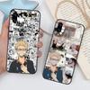 Haikyuu Kei Tsukishima Phone Case For Huawei Mate 40 30 20 10 Pro Lite Nova 9 8 5T Y7p Y7 Soft Black Phone Cover