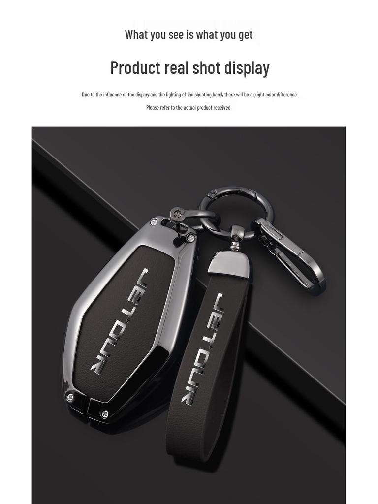 Металлический чехол для ключа Jetour X70PLUS/X90 - Защитный чехол для пульта дистанционного управления