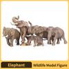 Реалистичная фигурка слона для игры - Коллекция Animales, Миниатюра дикой природы Сафари, Безопасная для детей и Коллекционеров