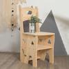 Складная лестница-стул двойного назначения из массива дерева для помещений