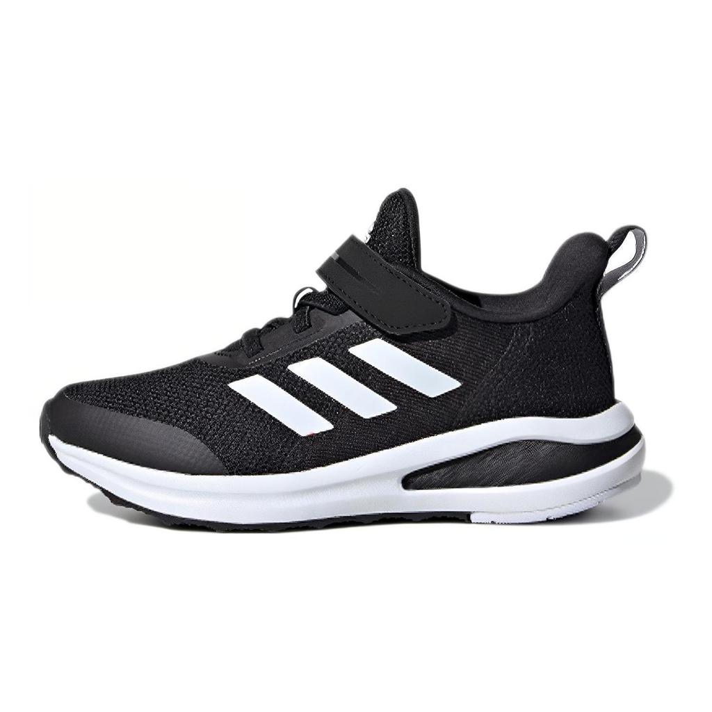 adidas Кроссовки для бега Fortarun El K с застежкой на липучке, нескользящие, устойчивые к истиранию, дышащие, низкие, детские FW2579