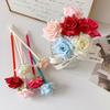 0.5mm Ballpoint Pen Artificial Flower Series Writing Pen Creative Design Floral Gel Pen