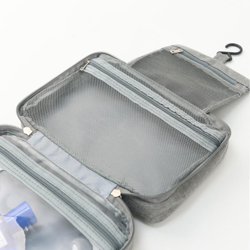 Oxford Fabric Men Business Portable Storage Bag Toiletries Organizer Women Cosmetic Bag Waterproof Hanging Travel Wash Pouch