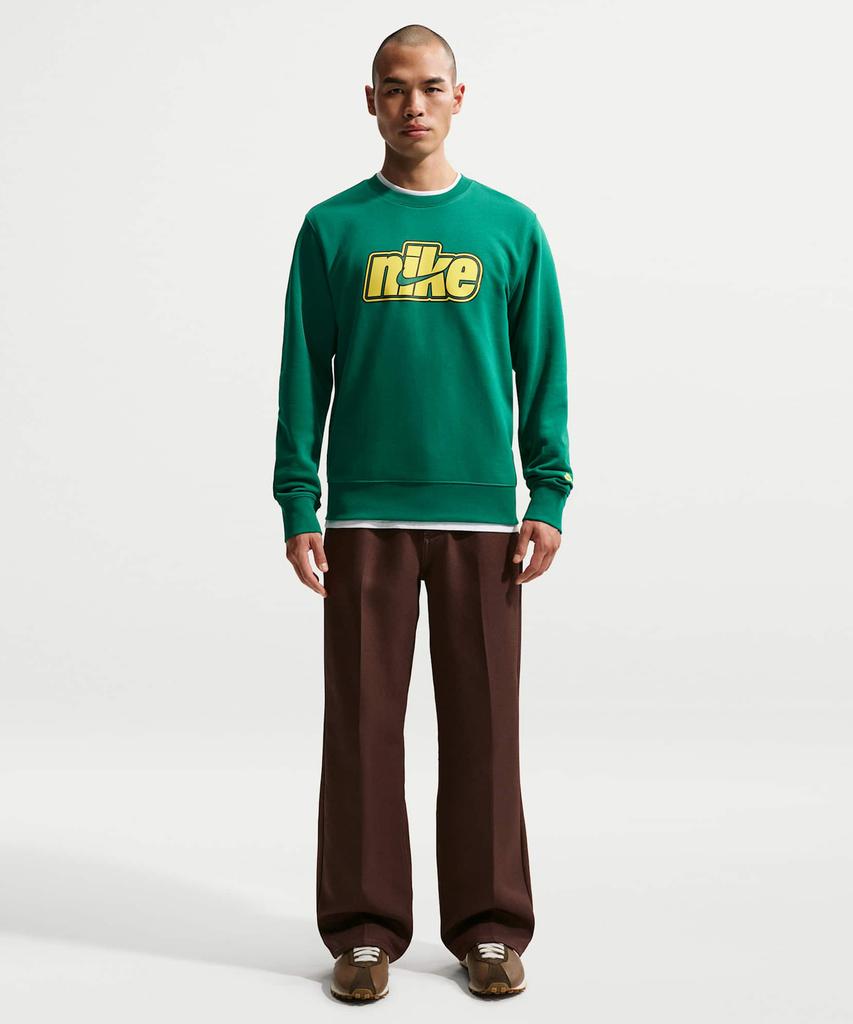 Nike Спортивный клубный свитшот с круглым вырезом из французского терри W - Малахит:Молния / If0698-365