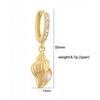 HECHENG, Conch Simulated Pearl Ring/Necklace/Earrings Ocean Series Jewellery Women's Sweet Holiday Style Accessories 1 Piece