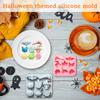 Силиконовая форма на тему Хэллоуина, форма для торта, шоколада с подтеками глазури