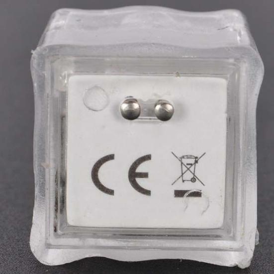 1 Pc LED Light Ice Cubes Luminous Night Lamp Party Bar Wedding Decoration