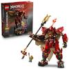 Игрушка-механический робот Огненного Рыцаря LEGO Ninjago - Подарок на день рождения - Конструктор - Мальчики и девочки - Возраст 14, 15, 16 лет - Ученики средней школы - Соревновательный робот