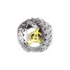 New 925 Sterling Silver 26 A -Z Floral Charm Beads Charm Bracelet Diy Women 'S Jewelry Accessory