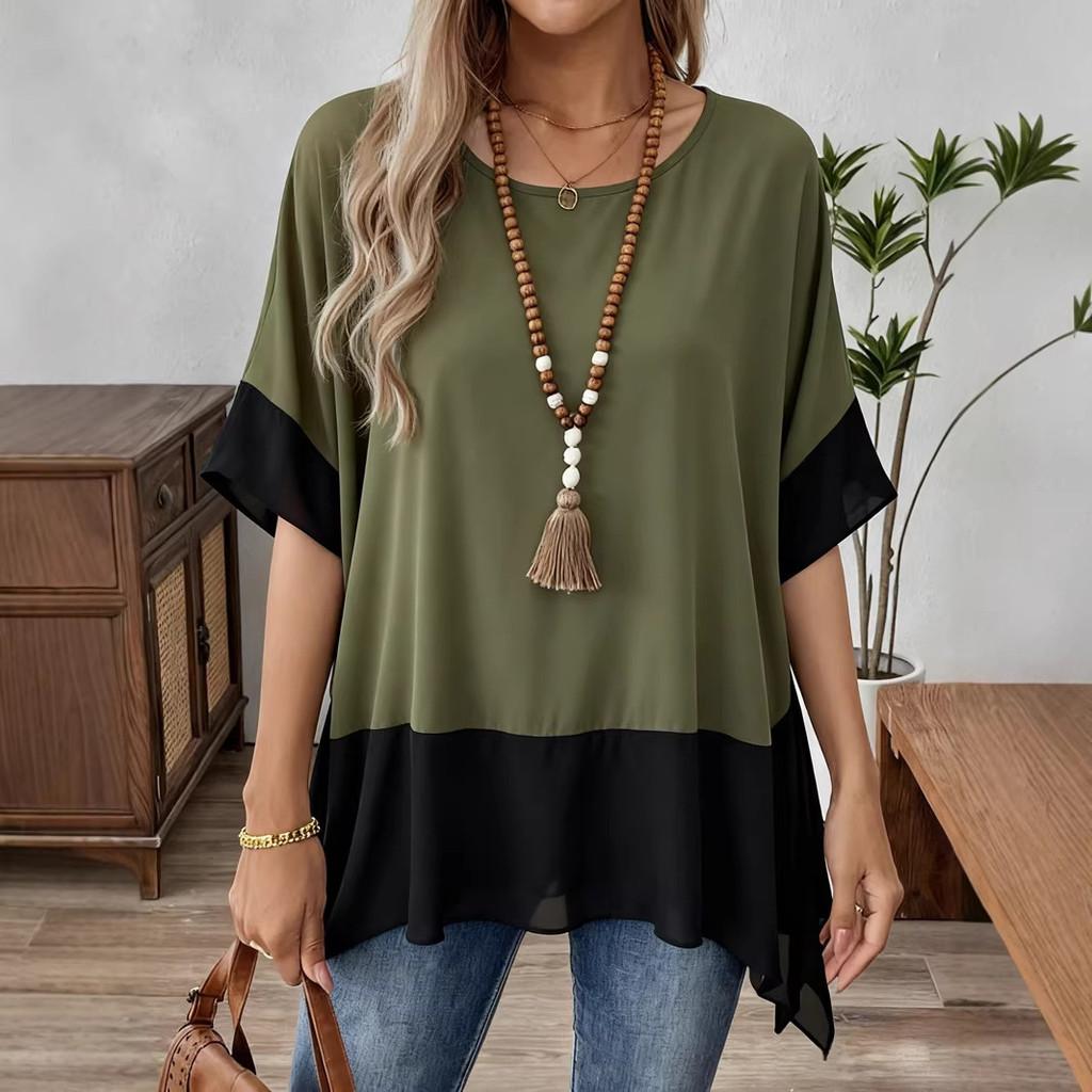 Street Style T Shirt For Women With Pastiche Fabric And Casual Fit For Daily Wear