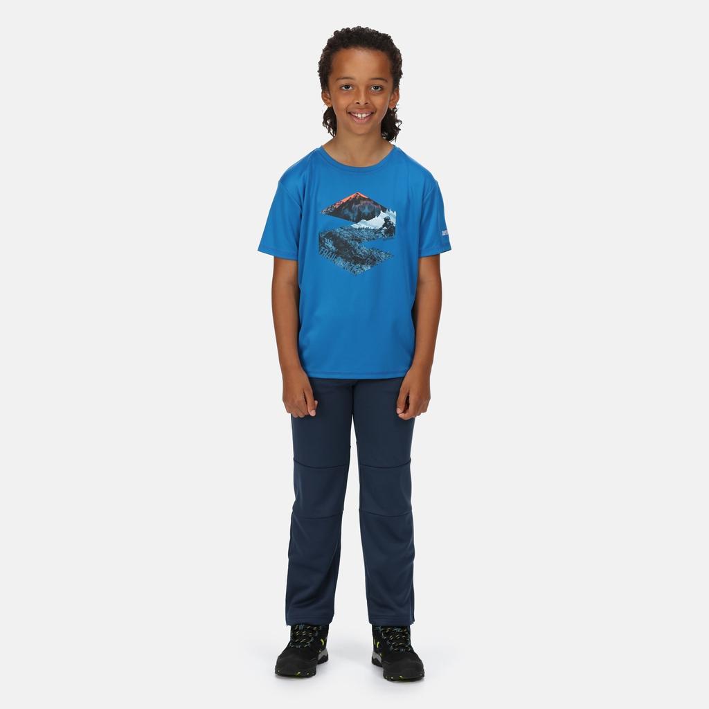 Regatta Childrens/Kids Alvarado VI Mountain T-Shirt