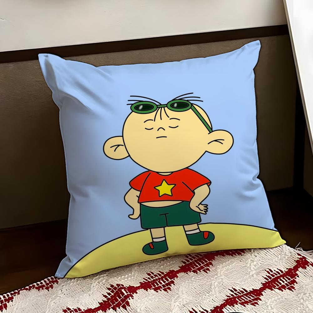 Cartoon BBig Ear Tutu Cushion Cover Reversible Soft Durable Pillow Cover Home  Car MultiScene Use for Daily Comfort