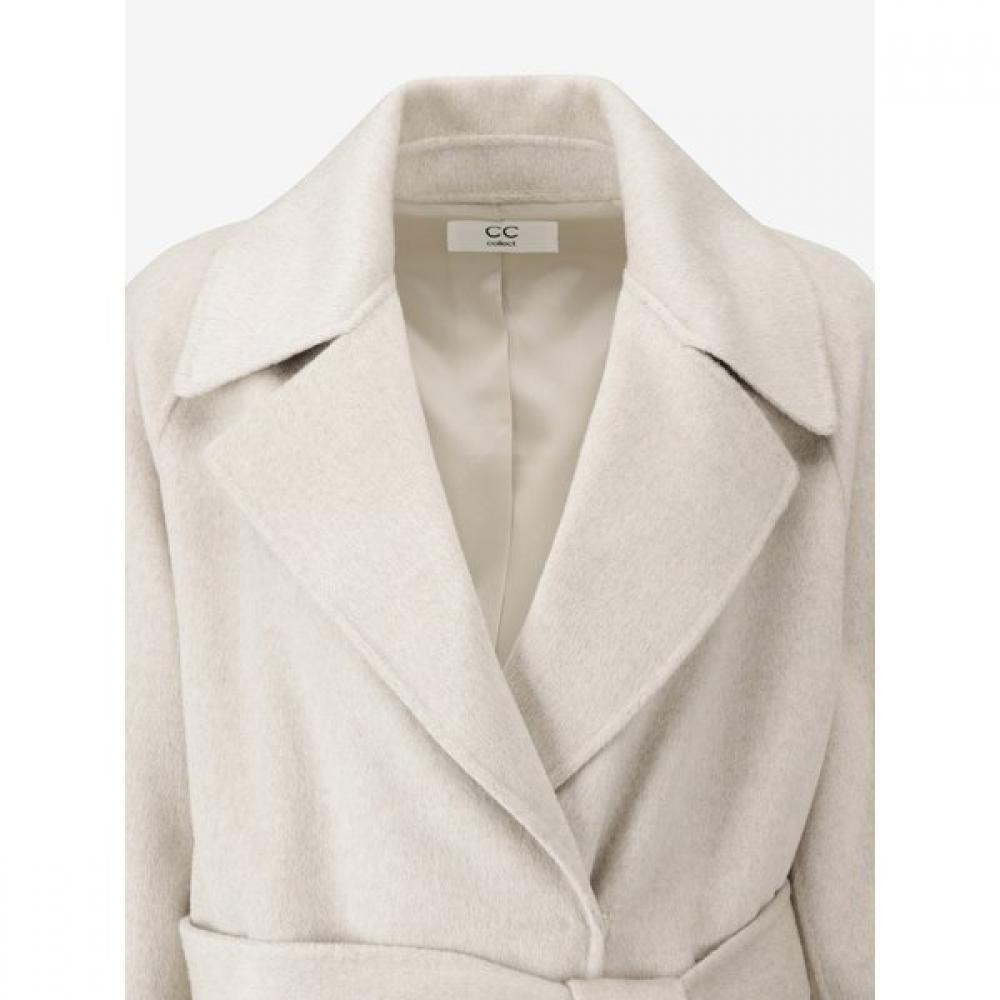Belted Handmade Long Coat C254msg176