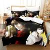 3D Print Death Anime Note Bedding Collection Boys Girls Twin Queen King Size Duvet Cover Pillowcase Bed Boys Adult Home Textileextile