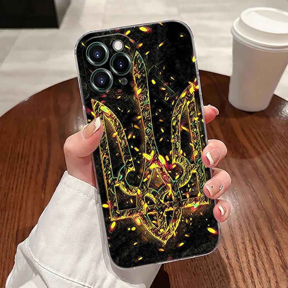 Девушка Украины Флаг Украины Чехол для Apple iPhone 18 17 16 15 14 13 12 11 Pro Max 16 Plus 16E 17Air 17Pro Чехол для телефона Силиконовый Funda